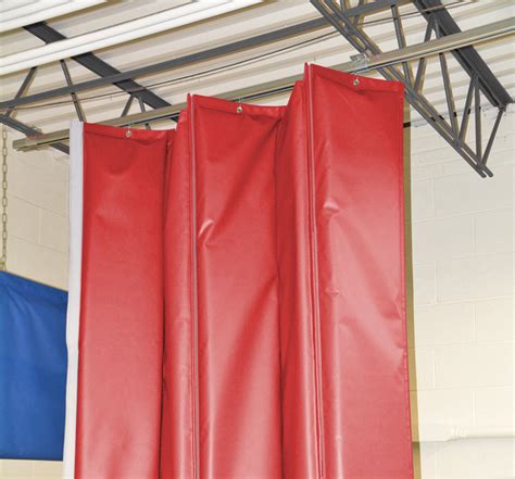 industrial retractable curtains